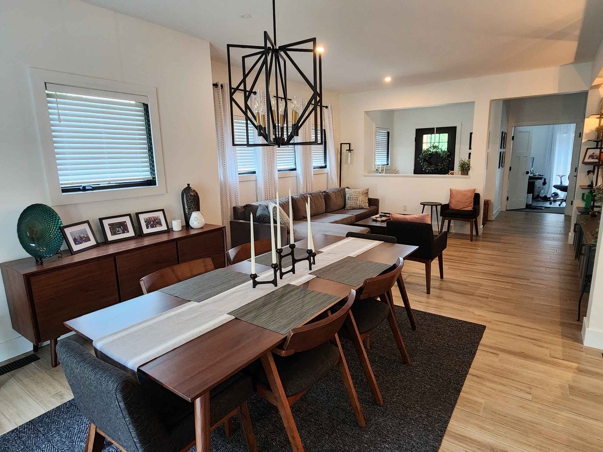 Dining Room and Living Room
