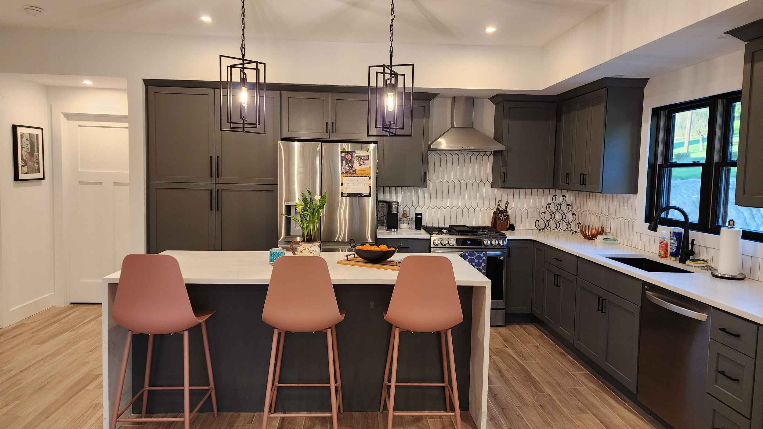 Kitchen Island Angle 1