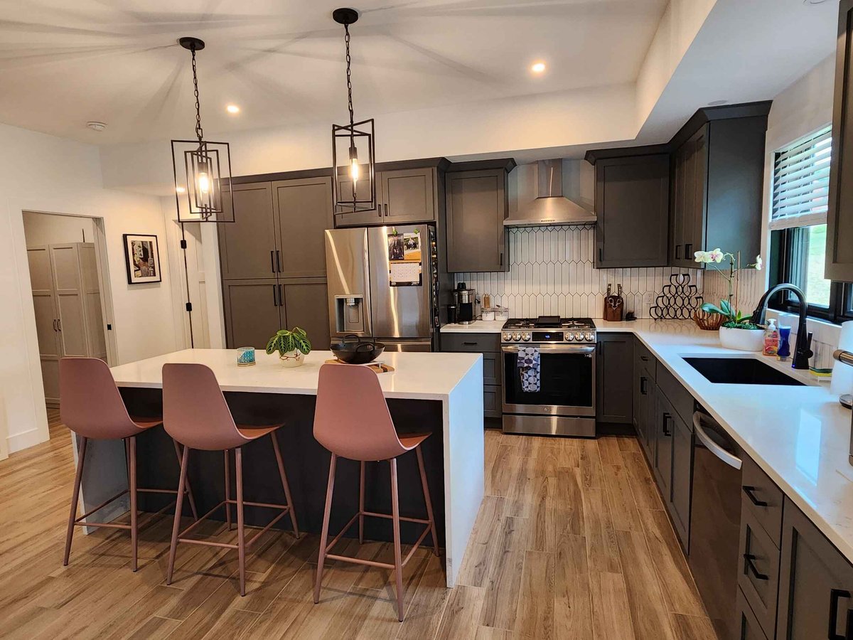 Kitchen Island Angle 3