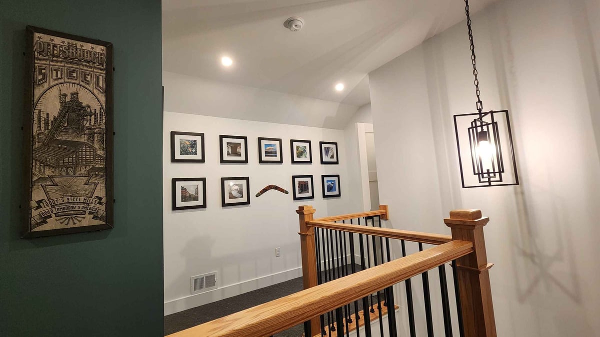 Railing and Hallway