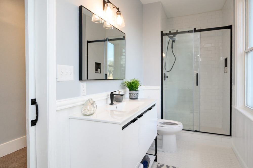 White Pittsburgh Bathroom